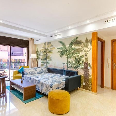 Le Palmier - Appartement Authentique A Gueliz Marrakesh Bagian luar foto