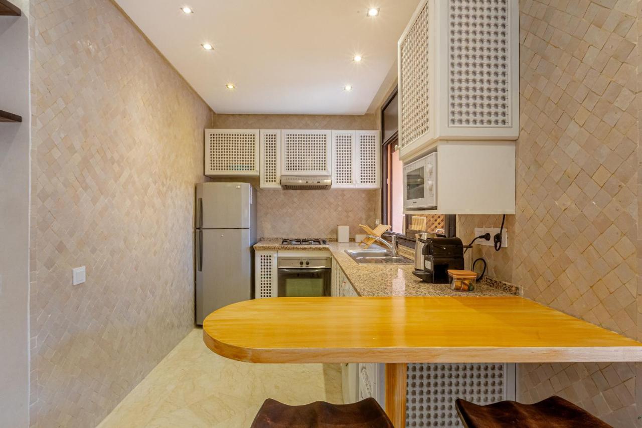 Le Palmier - Appartement Authentique A Gueliz Marrakesh Bagian luar foto